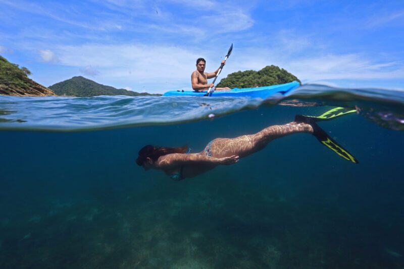 Snorkel + Kayak =True Adventure | Costa Elena