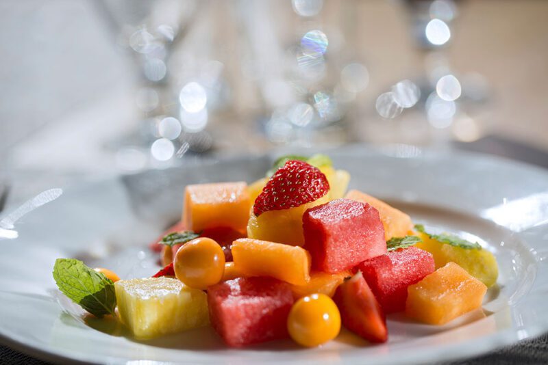 Paleta de color para el desayuno