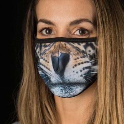 Jaguar Whiskers face mask